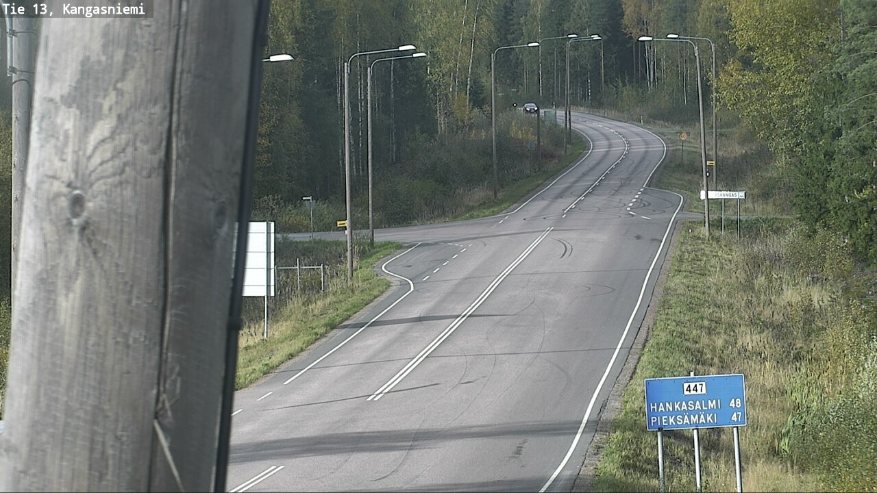 Kelikamerat Kuva Tie 13 Kangasniemi, Kangasniemi, Etelä-Savo