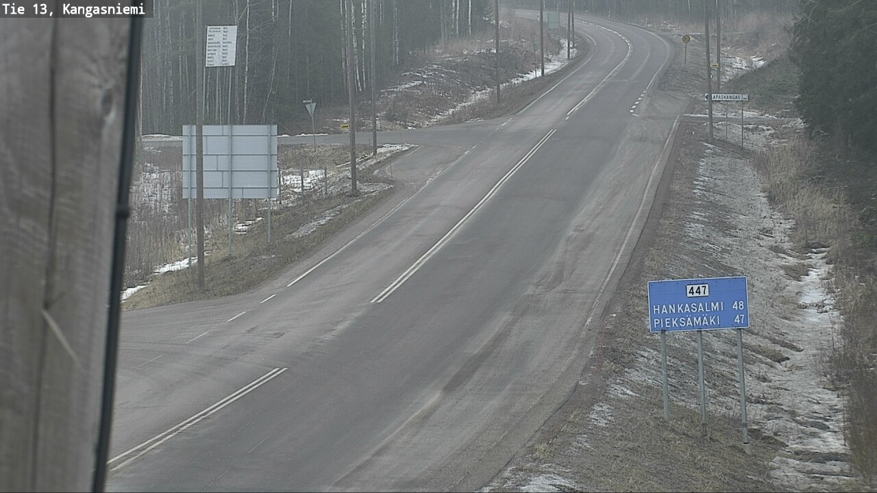 Kelikamerat Kuva Tie 13 Kangasniemi, Kangasniemi, Etelä-Savo