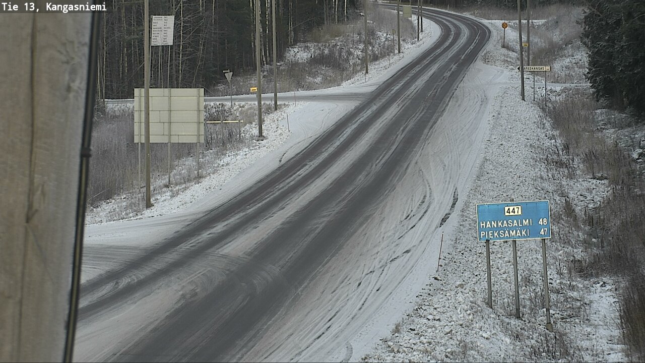 Kelikamerat Kuva Tie 13 Kangasniemi, Kangasniemi, Etelä-Savo