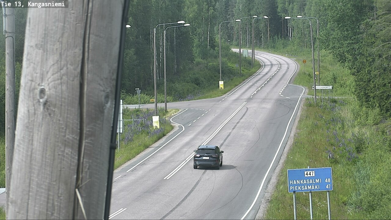 Kelikamerat Kuva Tie 13 Kangasniemi, Kangasniemi, Etelä-Savo