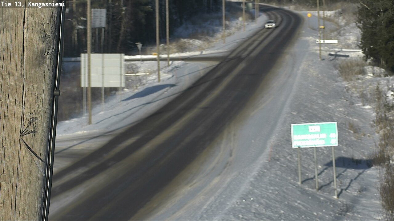 Kelikamerat Kuva Tie 13 Kangasniemi, Kangasniemi, Etelä-Savo