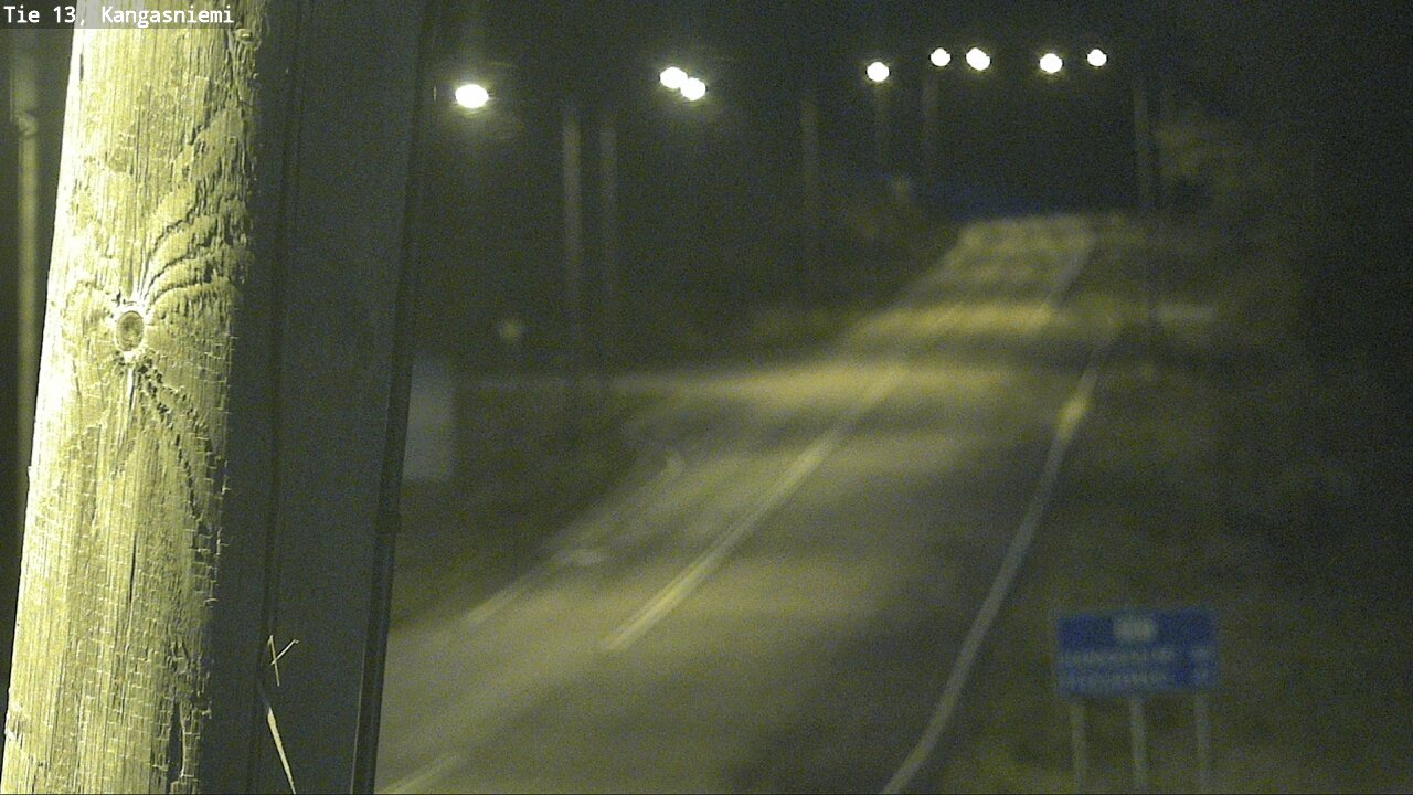Weather Camera Image Road 13 Kangasniemi, Kangasniemi, Etelä-Savo