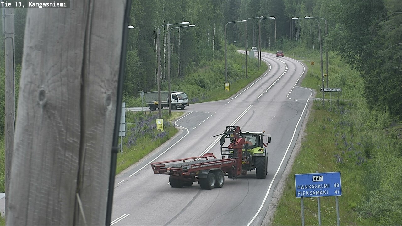 Kelikamerat Kuva Tie 13 Kangasniemi, Kangasniemi, Etelä-Savo