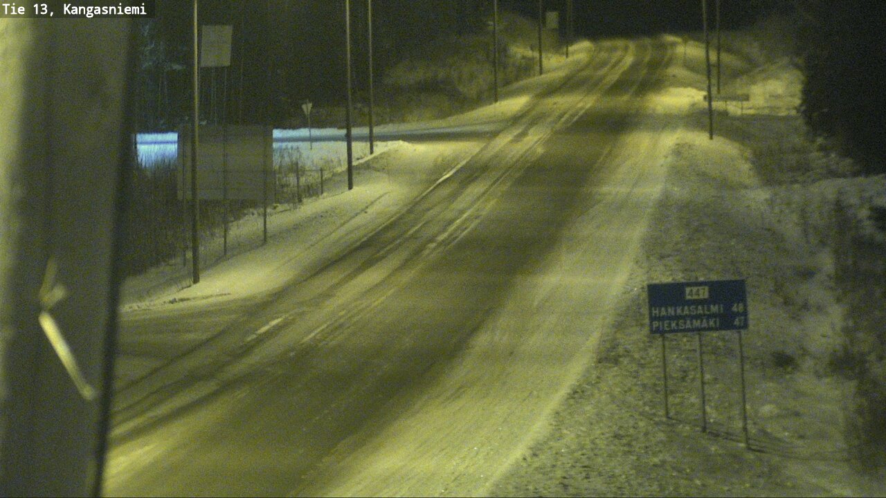 Kelikamerat Kuva Tie 13 Kangasniemi, Kangasniemi, Etelä-Savo