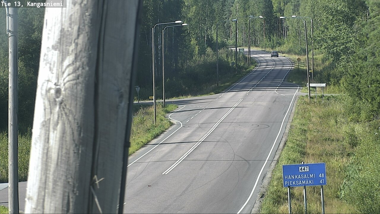 Weather Camera Image Väg 13 Kangasniemi, Kangasniemi, Etelä-Savo