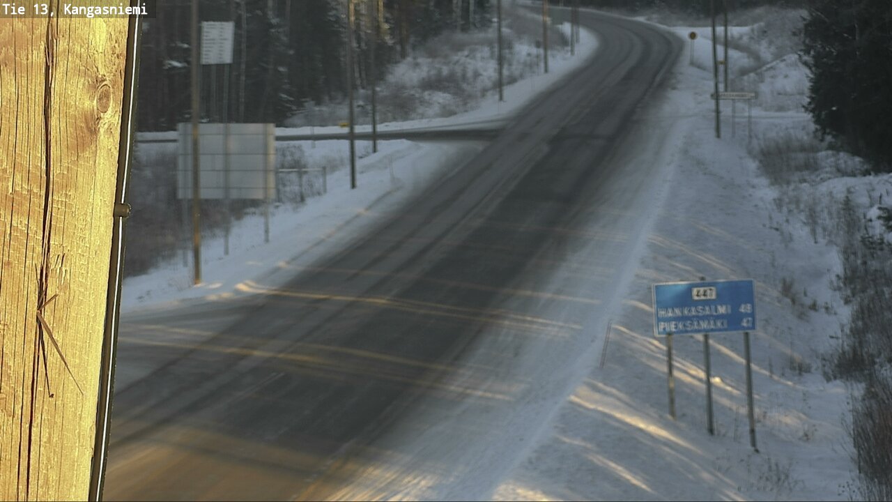 Weather Camera Image Road 13 Kangasniemi, Kangasniemi, Etelä-Savo