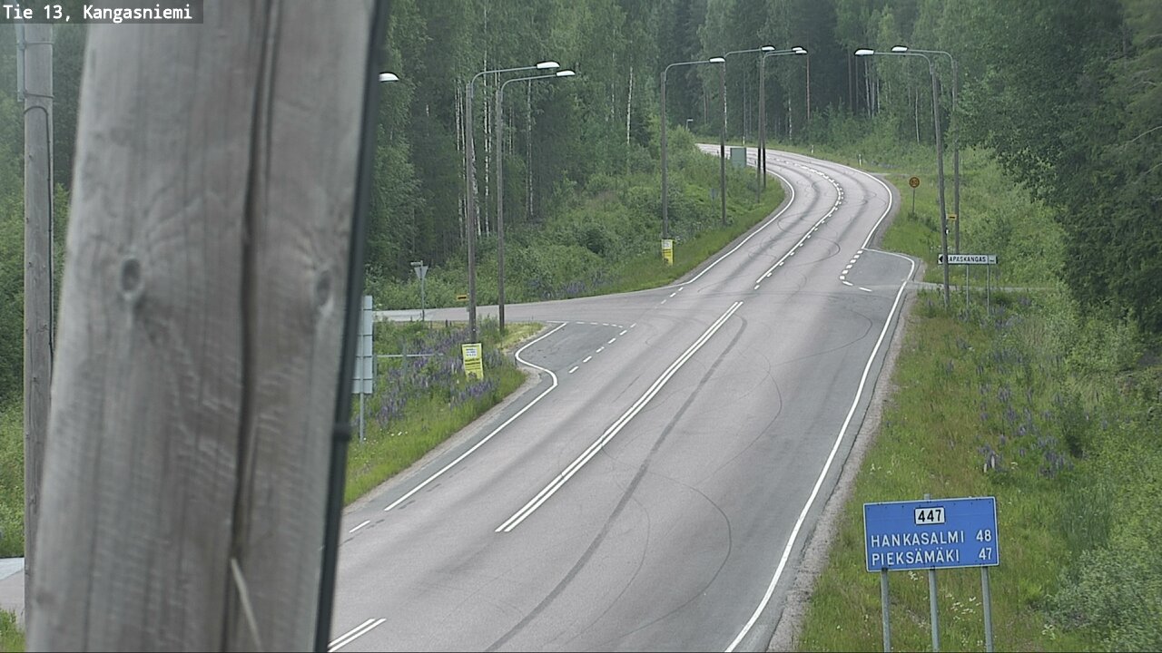 Kelikamerat Kuva Tie 13 Kangasniemi, Kangasniemi, Etelä-Savo