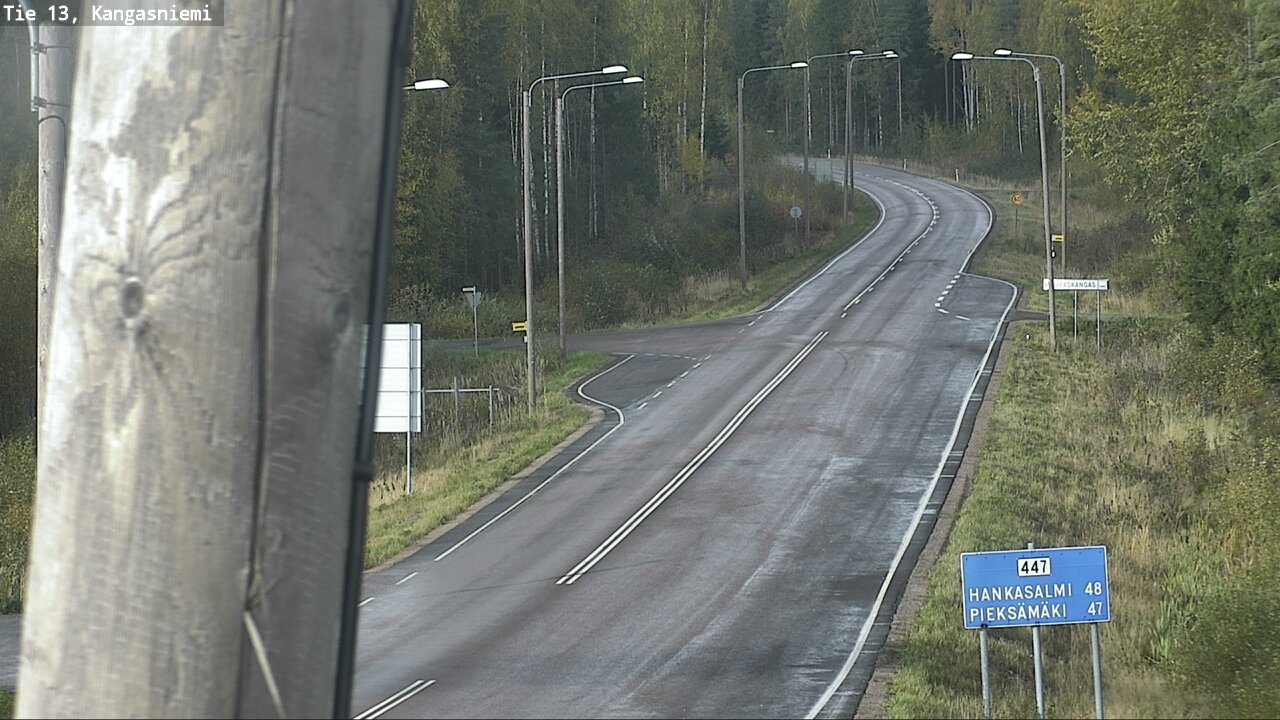Weather Camera Image Road 13 Kangasniemi, Kangasniemi, Etelä-Savo