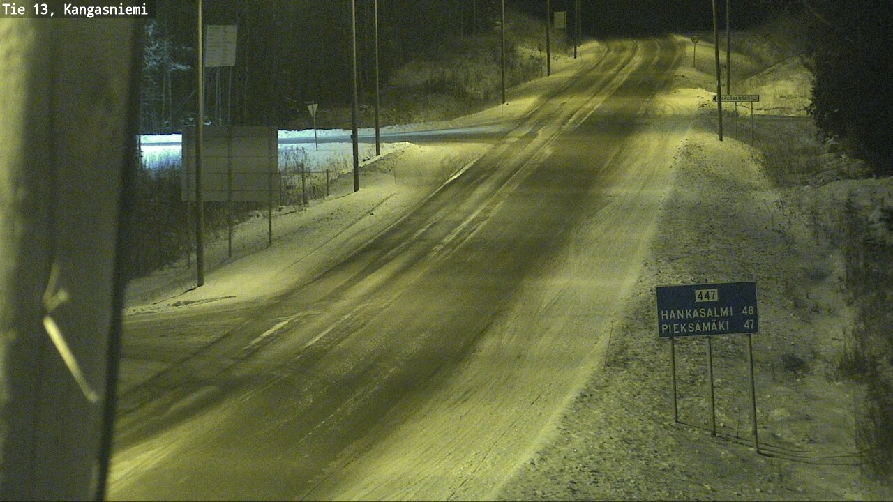 Kelikamerat Kuva Tie 13 Kangasniemi, Kangasniemi, Etelä-Savo