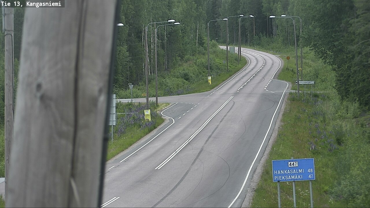 Kelikamerat Kuva Tie 13 Kangasniemi, Kangasniemi, Etelä-Savo