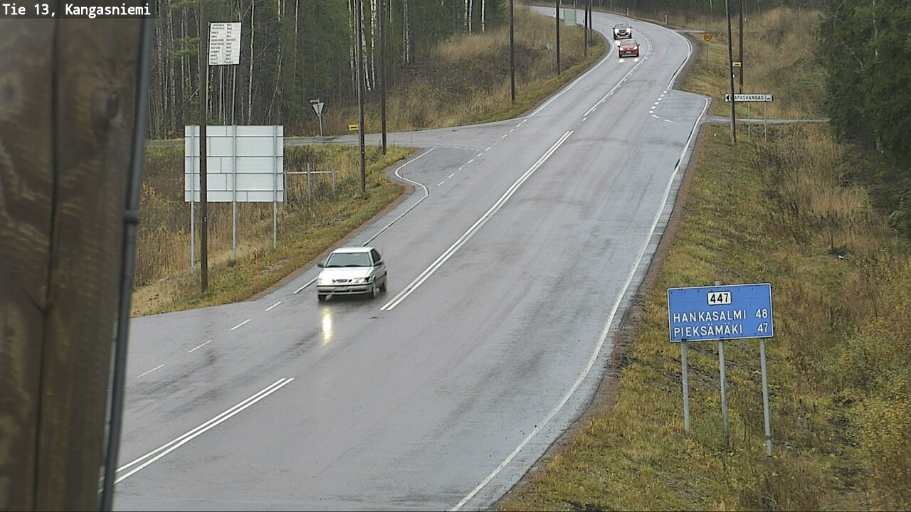 Kelikamerat Kuva Tie 13 Kangasniemi, Kangasniemi, Etelä-Savo