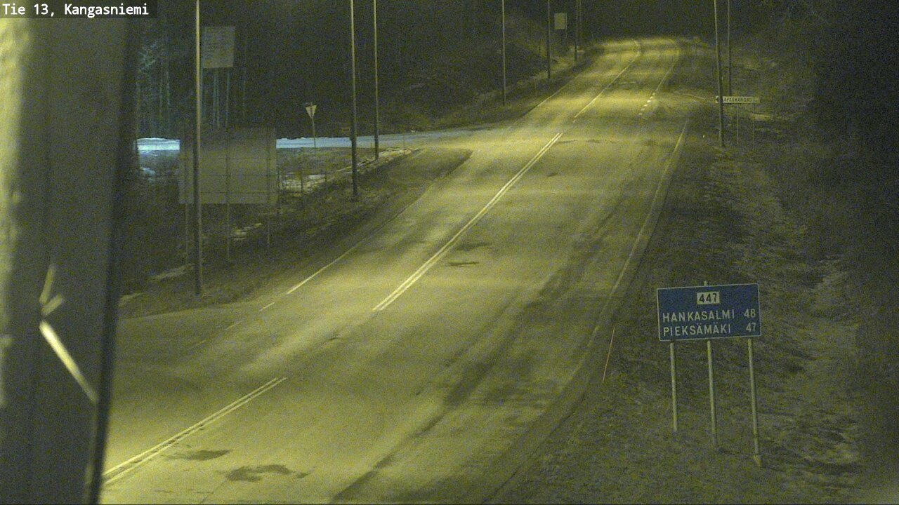 Kelikamerat Kuva Tie 13 Kangasniemi, Kangasniemi, Etelä-Savo