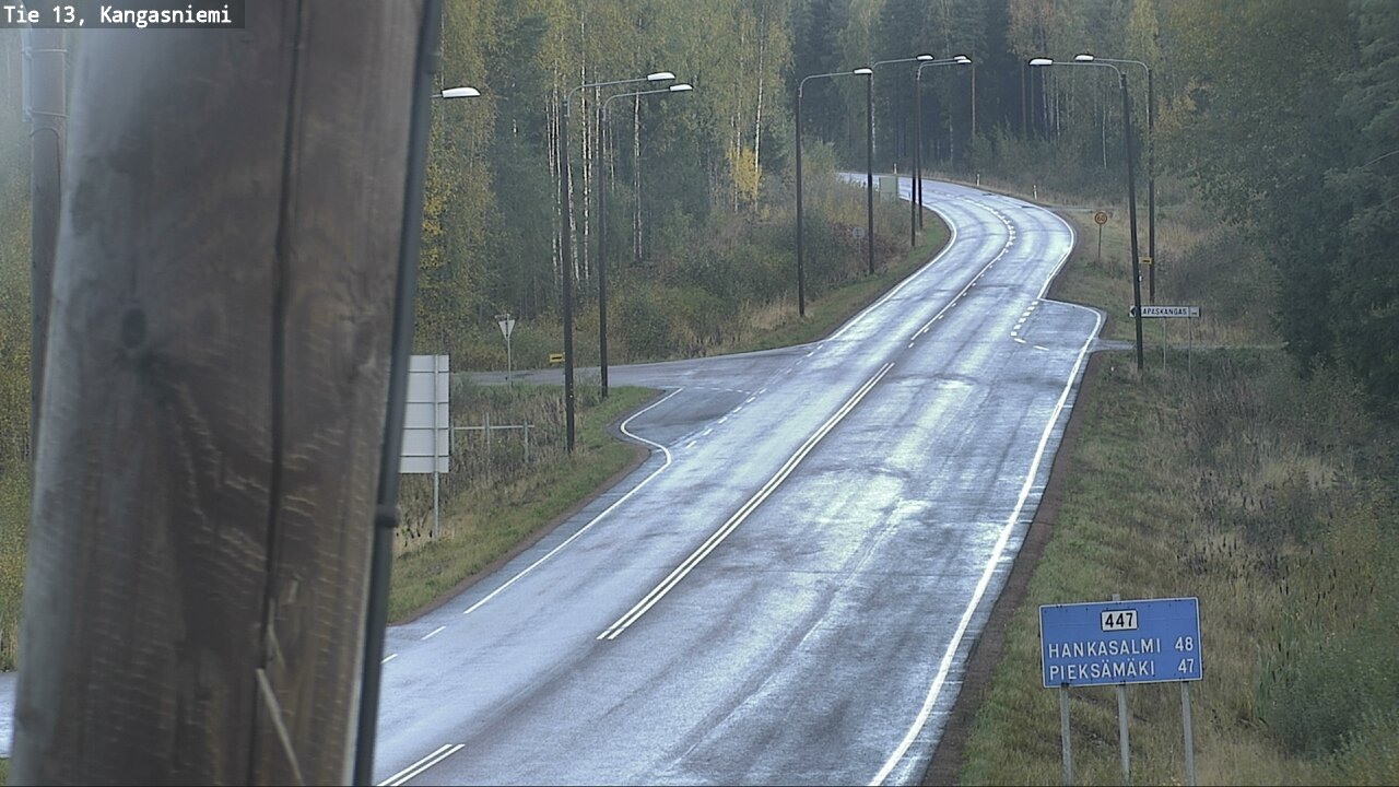 Weather Camera Image Road 13 Kangasniemi, Kangasniemi, Etelä-Savo