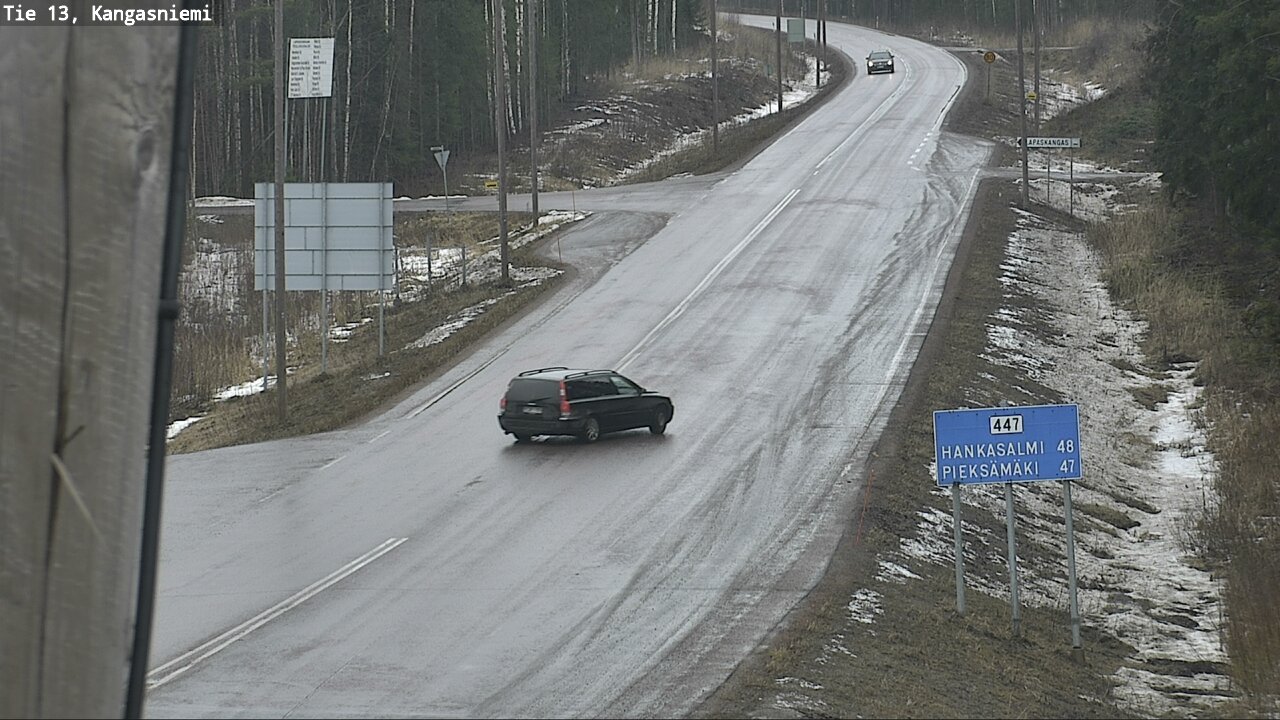 Weather Camera Image Väg 13 Kangasniemi, Kangasniemi, Etelä-Savo