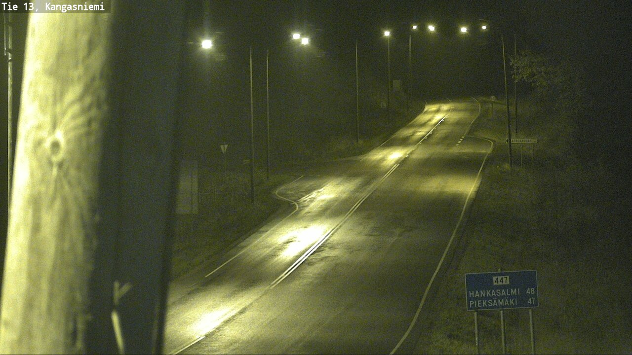Weather Camera Image Road 13 Kangasniemi, Kangasniemi, Etelä-Savo