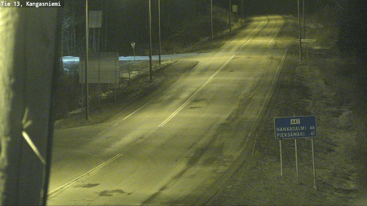 Kelikamerat Kuva Tie 13 Kangasniemi, Kangasniemi, Etelä-Savo