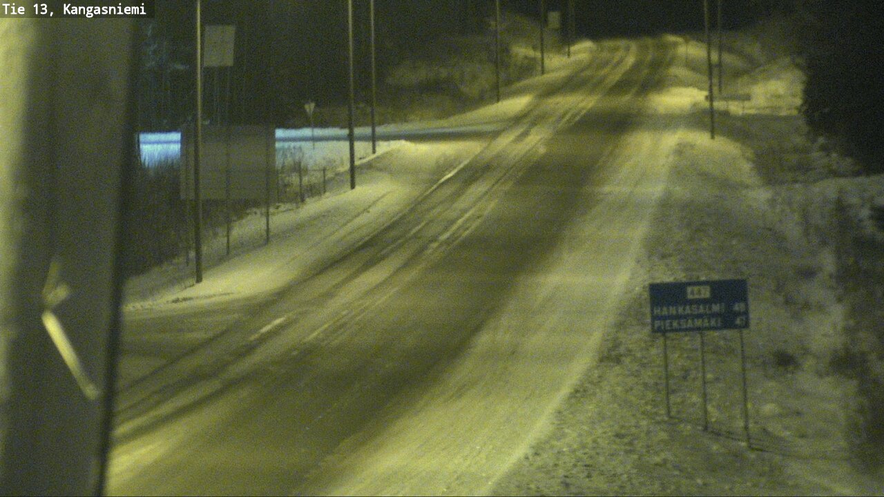 Kelikamerat Kuva Tie 13 Kangasniemi, Kangasniemi, Etelä-Savo