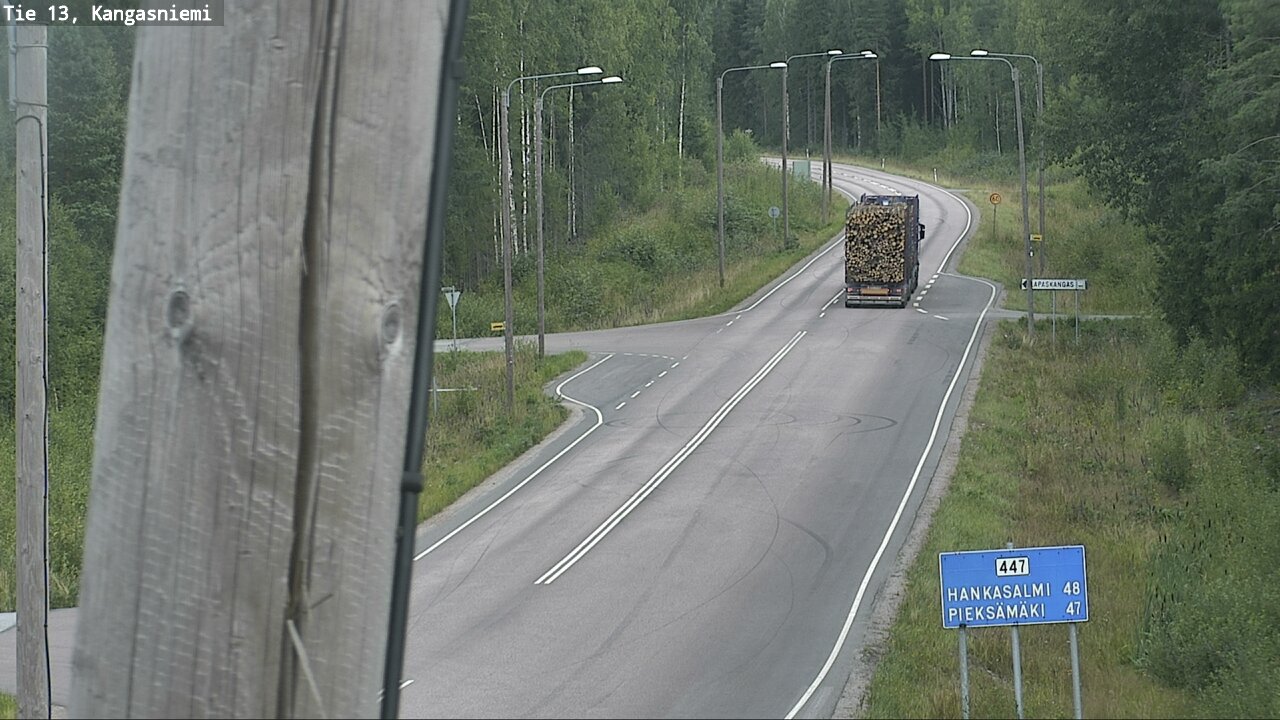Kelikamerat Kuva Tie 13 Kangasniemi, Kangasniemi, Etelä-Savo