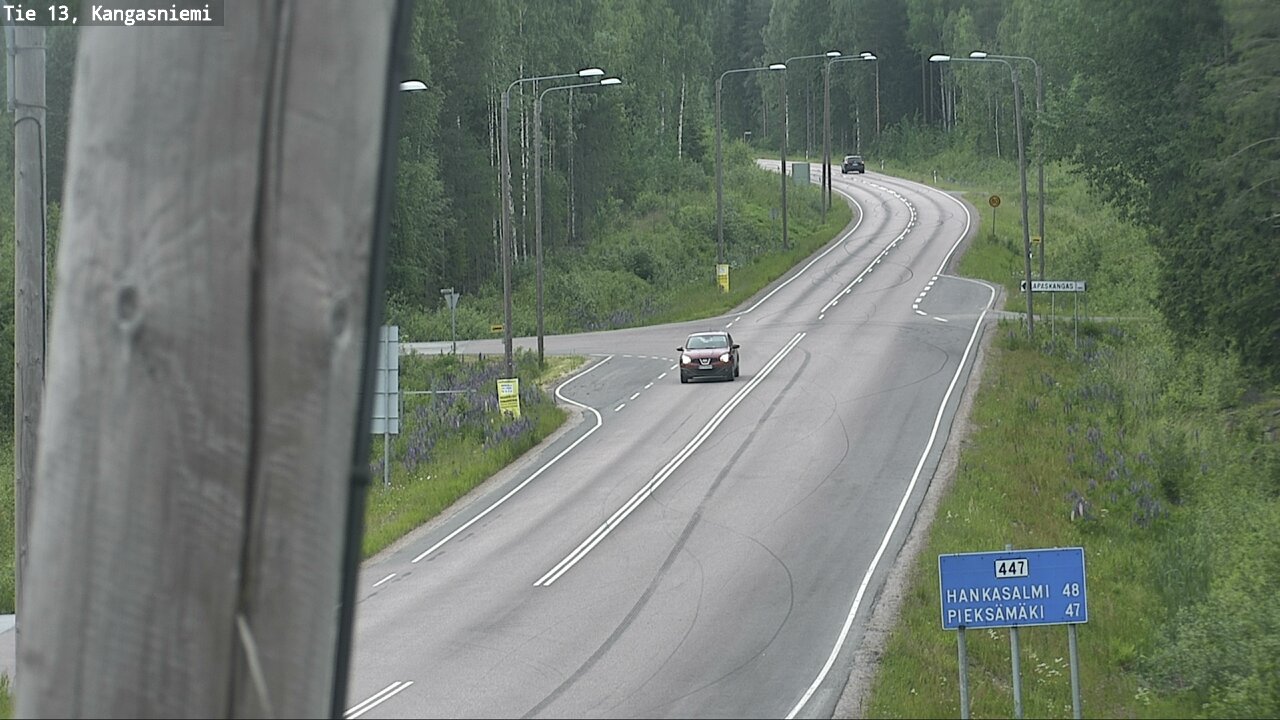 Kelikamerat Kuva Tie 13 Kangasniemi, Kangasniemi, Etelä-Savo