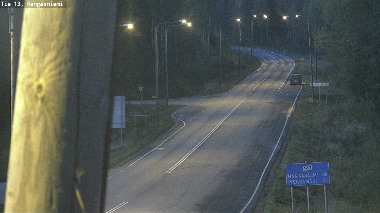 Weather Camera Image Road 13 Kangasniemi, Kangasniemi, Etelä-Savo
