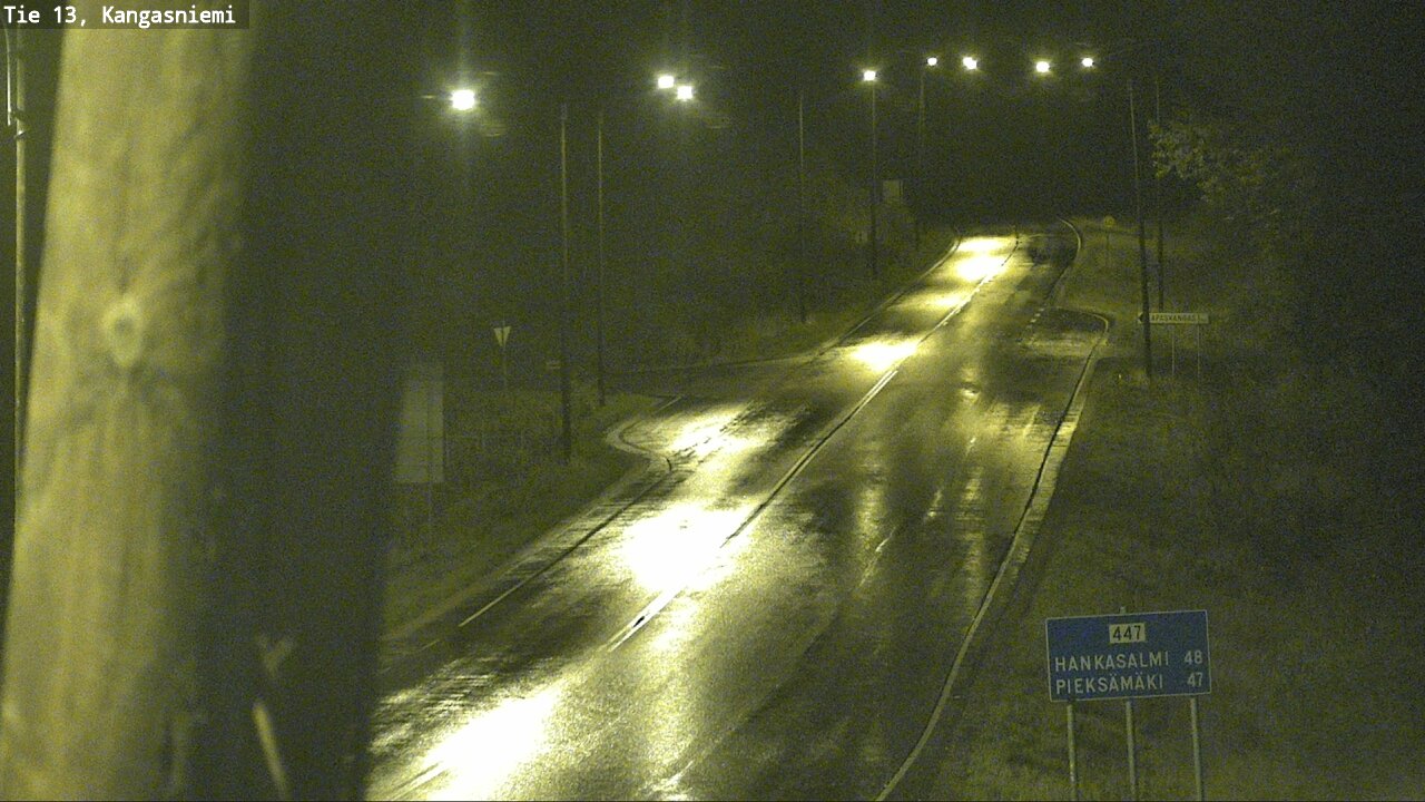 Weather Camera Image Road 13 Kangasniemi, Kangasniemi, Etelä-Savo