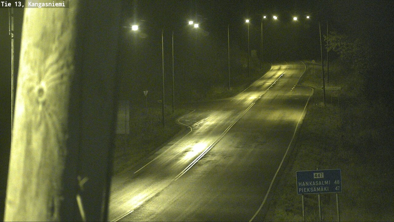 Weather Camera Image Road 13 Kangasniemi, Kangasniemi, Etelä-Savo