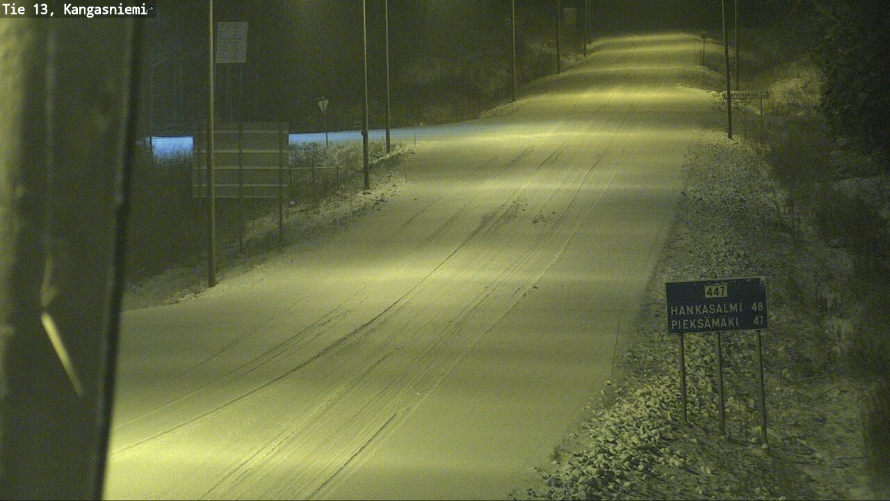 Kelikamerat Kuva Tie 13 Kangasniemi, Kangasniemi, Etelä-Savo