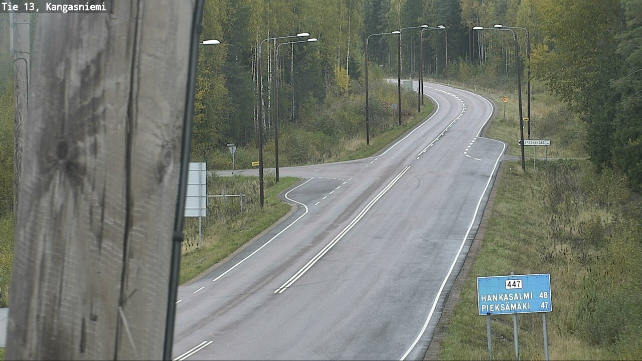 Weather Camera Image Road 13 Kangasniemi, Kangasniemi, Etelä-Savo