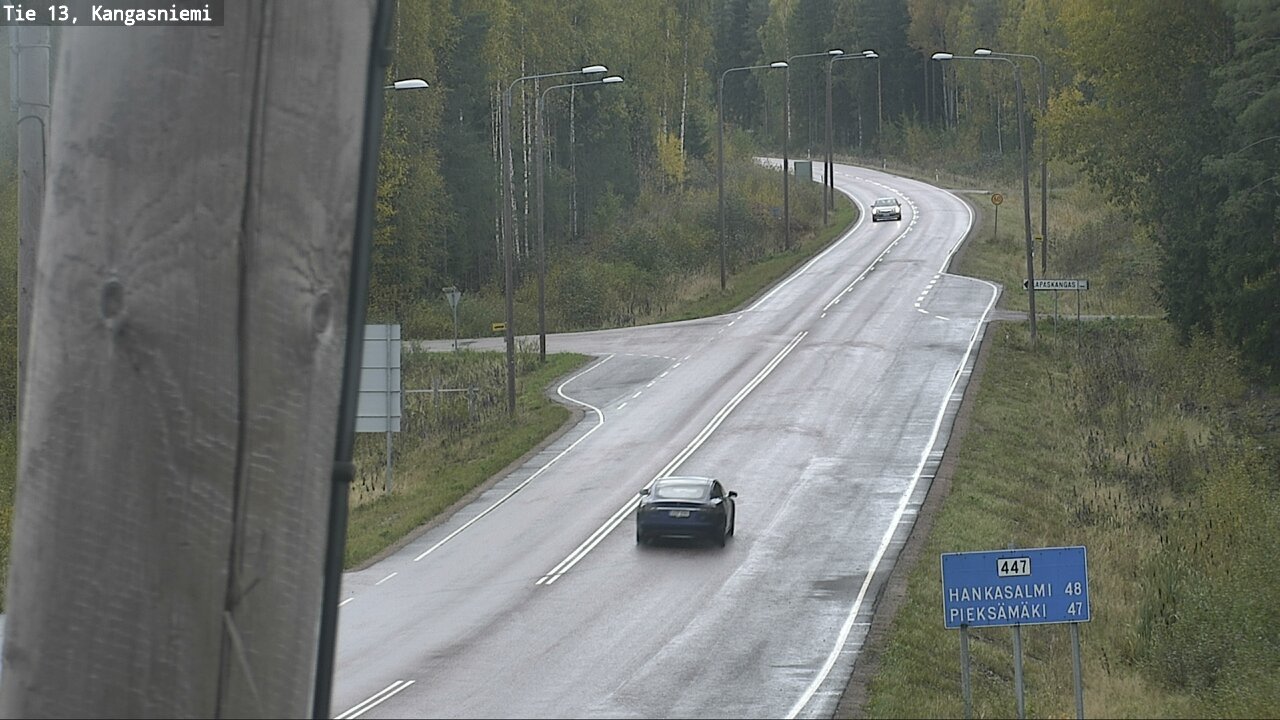 Weather Camera Image Road 13 Kangasniemi, Kangasniemi, Etelä-Savo