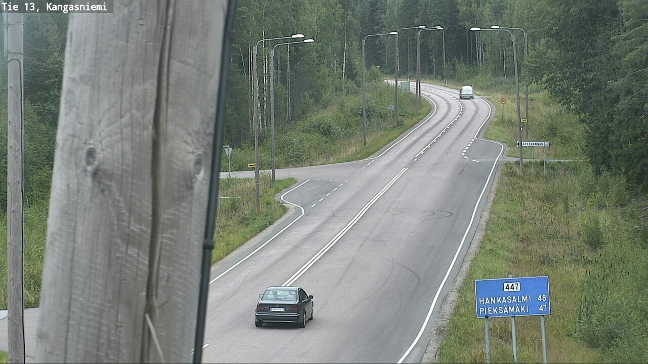 Weather Camera Image Road 13 Kangasniemi, Kangasniemi, Etelä-Savo