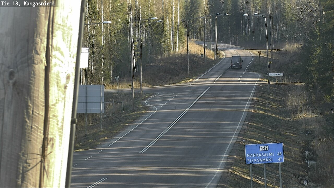 Kelikamerat Kuva Tie 13 Kangasniemi, Kangasniemi, Etelä-Savo