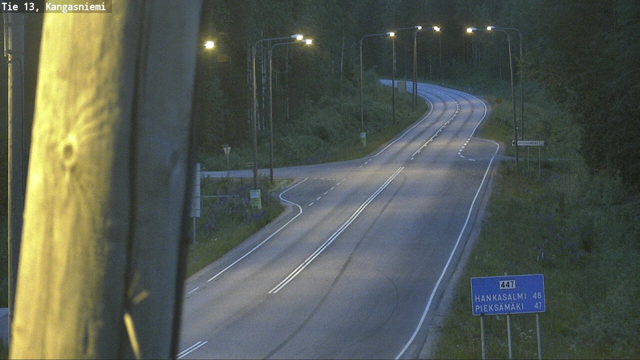 Kelikamerat Kuva Tie 13 Kangasniemi, Kangasniemi, Etelä-Savo