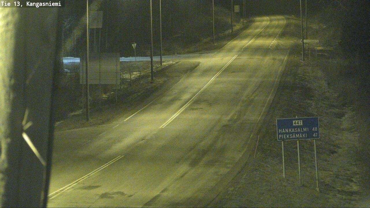 Kelikamerat Kuva Tie 13 Kangasniemi, Kangasniemi, Etelä-Savo