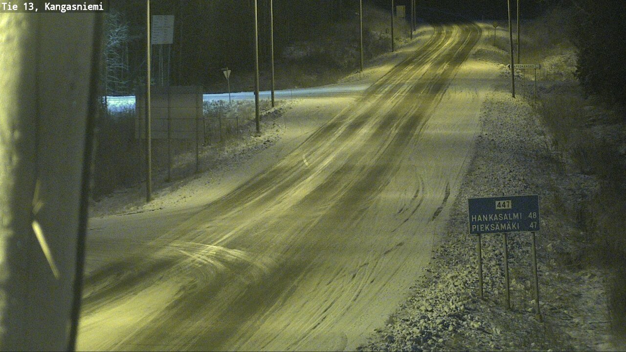 Kelikamerat Kuva Tie 13 Kangasniemi, Kangasniemi, Etelä-Savo