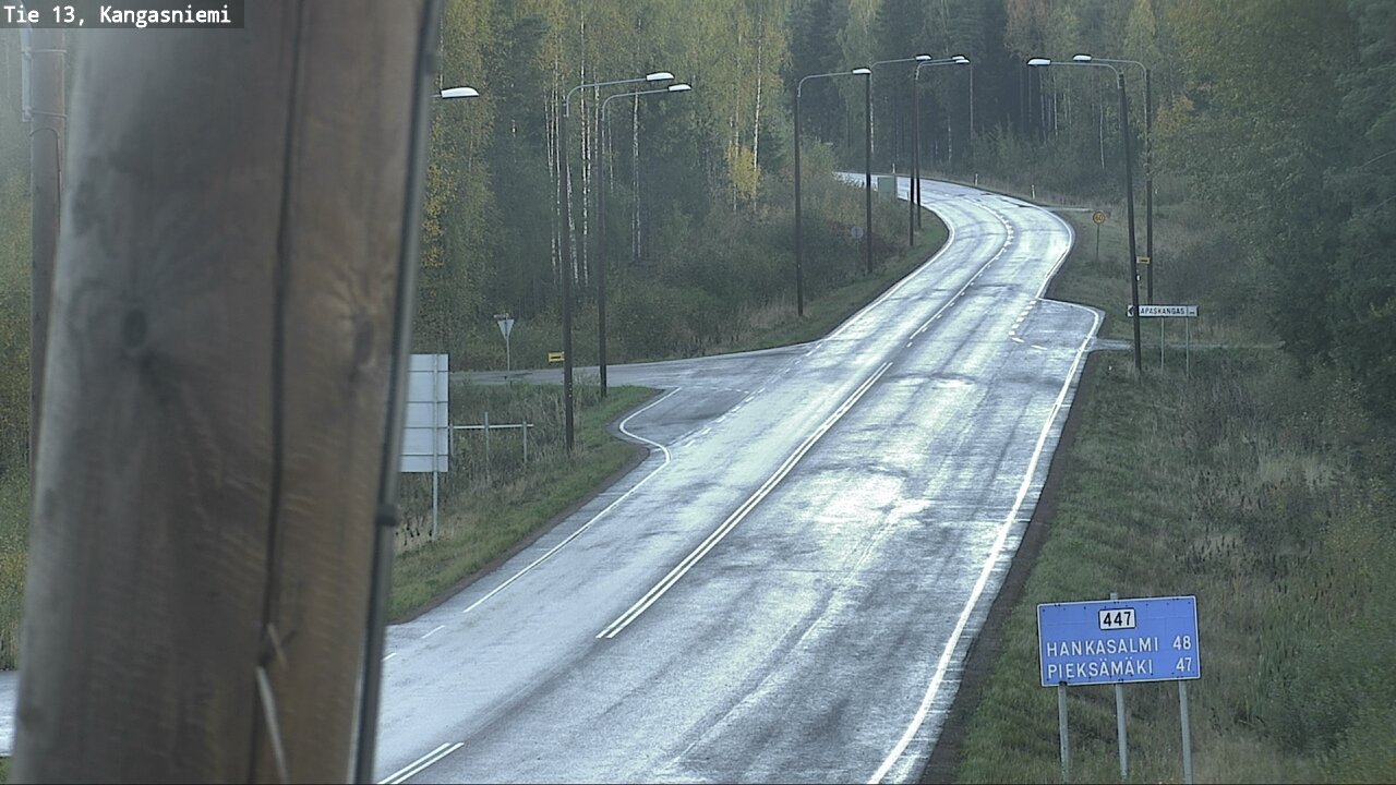 Weather Camera Image Road 13 Kangasniemi, Kangasniemi, Etelä-Savo