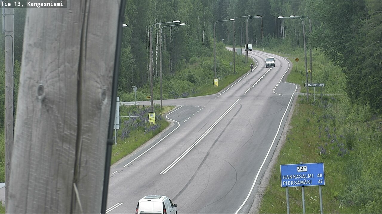 Kelikamerat Kuva Tie 13 Kangasniemi, Kangasniemi, Etelä-Savo