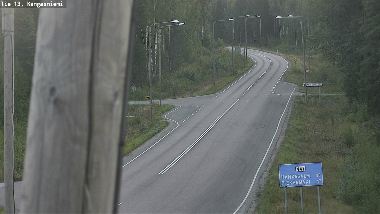 Weather Camera Image Väg 13 Kangasniemi, Kangasniemi, Etelä-Savo