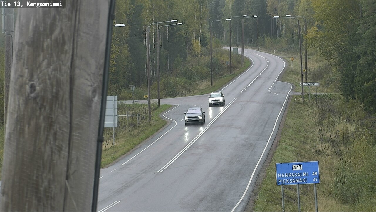 Weather Camera Image Road 13 Kangasniemi, Kangasniemi, Etelä-Savo