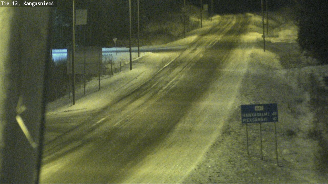 Kelikamerat Kuva Tie 13 Kangasniemi, Kangasniemi, Etelä-Savo