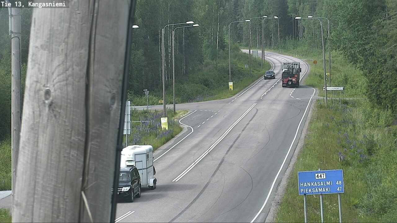 Kelikamerat Kuva Tie 13 Kangasniemi, Kangasniemi, Etelä-Savo