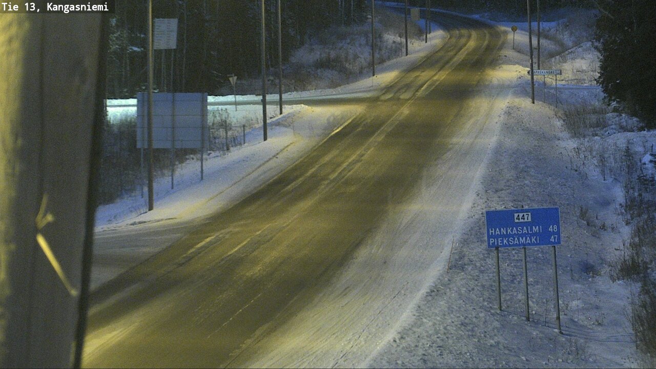 Kelikamerat Kuva Tie 13 Kangasniemi, Kangasniemi, Etelä-Savo
