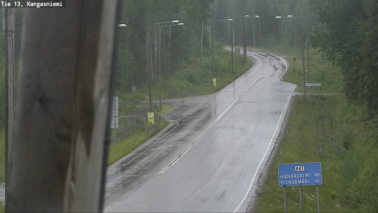 Kelikamerat Kuva Tie 13 Kangasniemi, Kangasniemi, Etelä-Savo