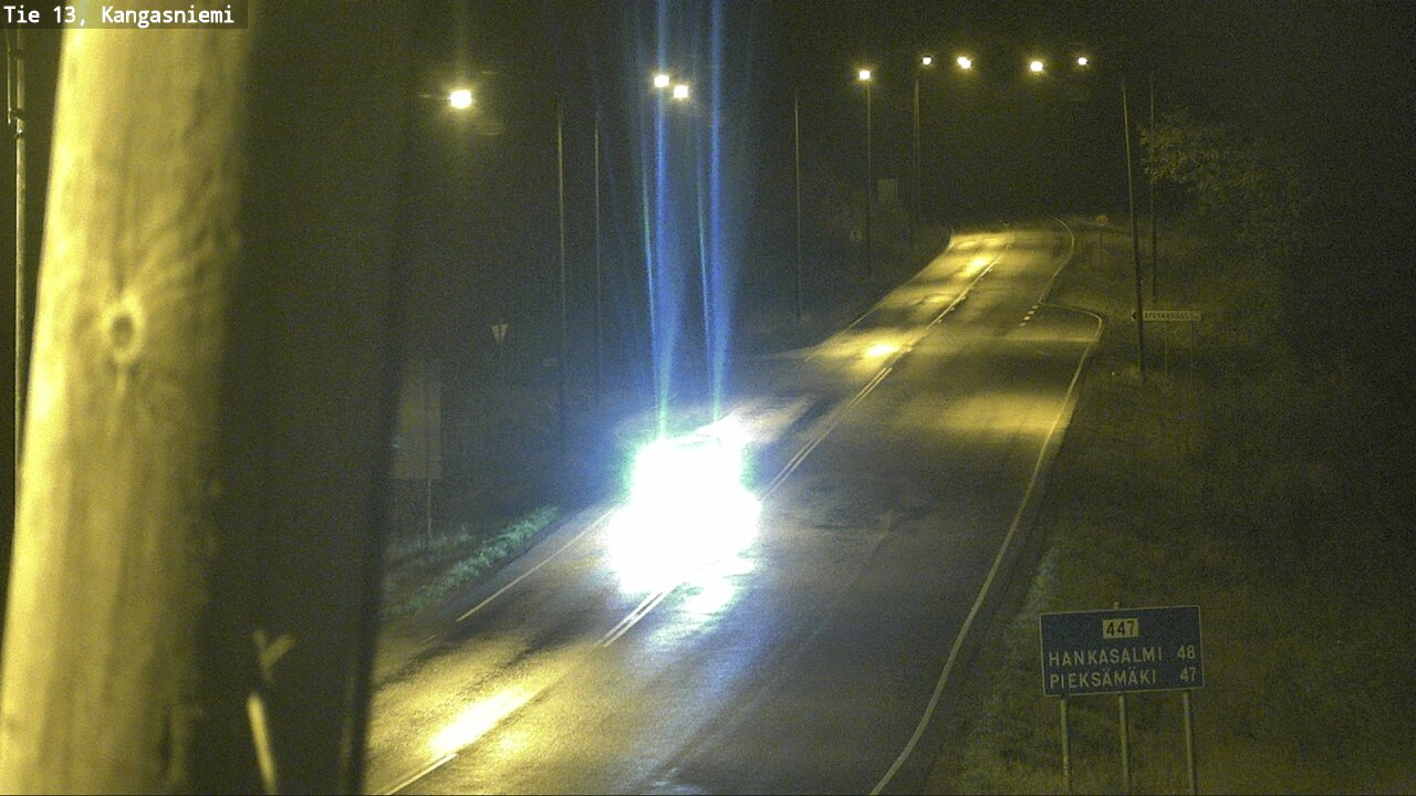 Weather Camera Image Road 13 Kangasniemi, Kangasniemi, Etelä-Savo