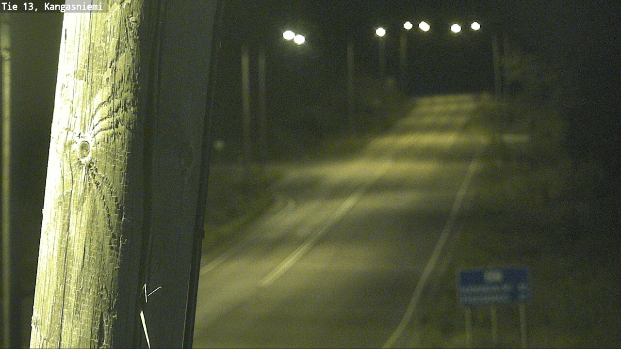 Weather Camera Image Väg 13 Kangasniemi, Kangasniemi, Etelä-Savo