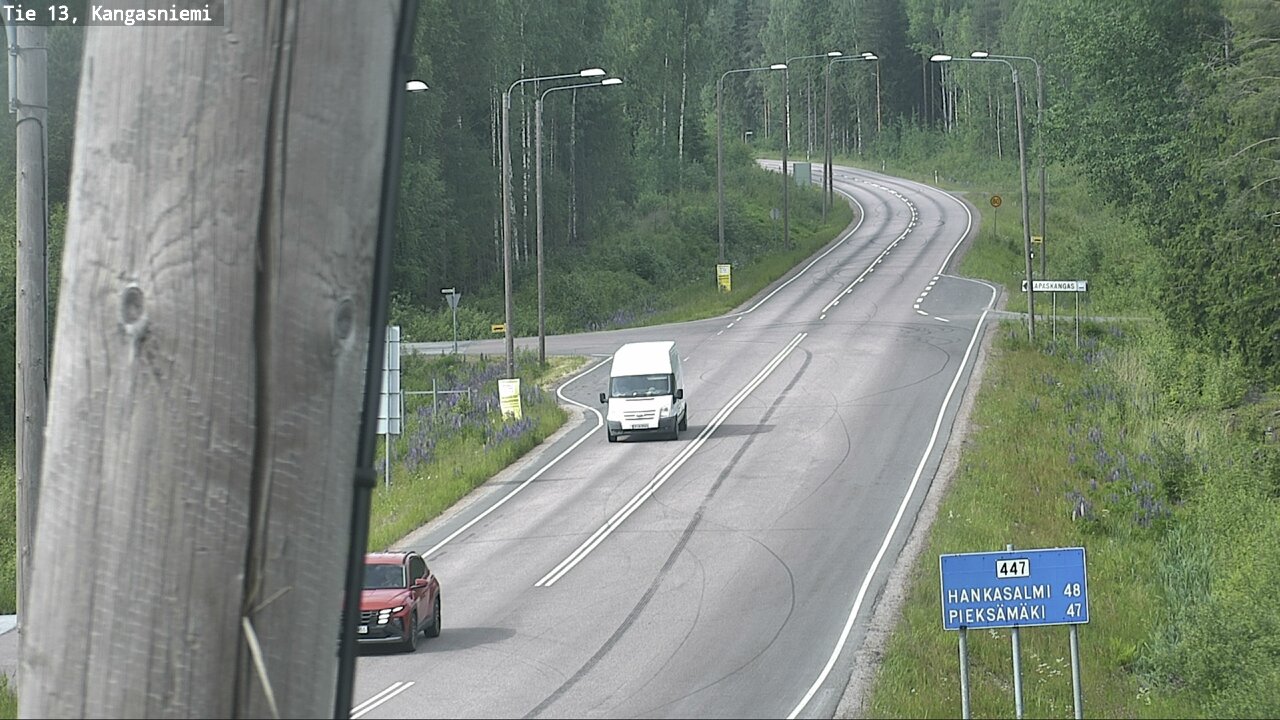 Kelikamerat Kuva Tie 13 Kangasniemi, Kangasniemi, Etelä-Savo
