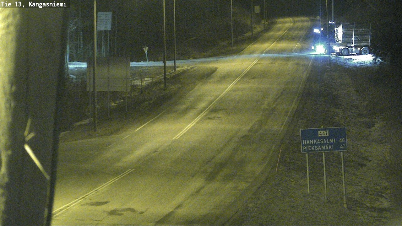 Kelikamerat Kuva Tie 13 Kangasniemi, Kangasniemi, Etelä-Savo