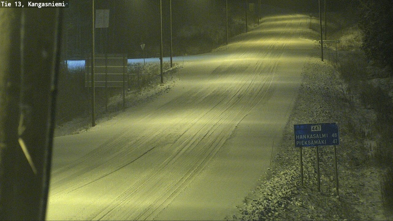 Kelikamerat Kuva Tie 13 Kangasniemi, Kangasniemi, Etelä-Savo