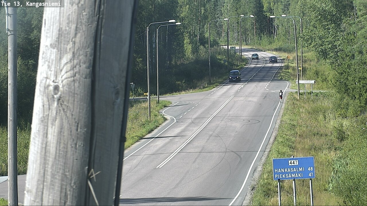 Weather Camera Image Väg 13 Kangasniemi, Kangasniemi, Etelä-Savo
