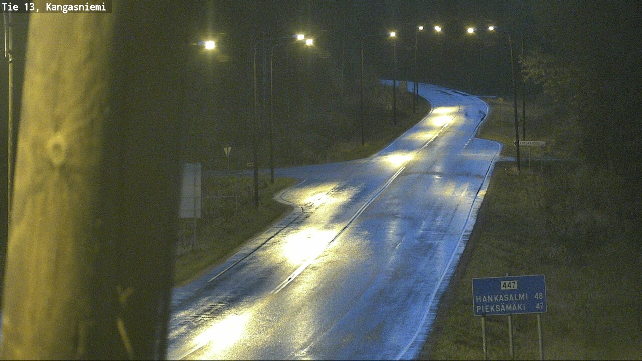 Weather Camera Image Road 13 Kangasniemi, Kangasniemi, Etelä-Savo