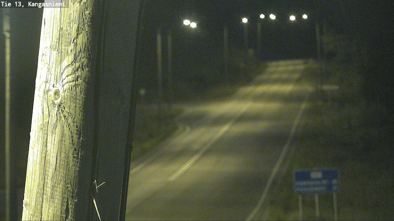 Weather Camera Image Väg 13 Kangasniemi, Kangasniemi, Etelä-Savo